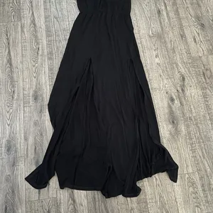 Love + lemons Maxi Dress Small Halter Backless Slits‎ Casual Stretch thumbnail 6