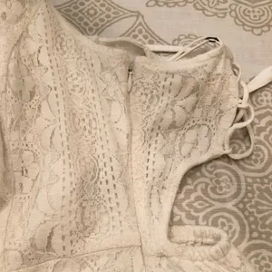 Abercrombie & Fitch Strappy Lace Open Back Fit & Flare Dress XS thumbnail 6