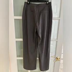 NWOT LE LIS Gray Wide-Leg Trousers, High-Waisted thumbnail 2