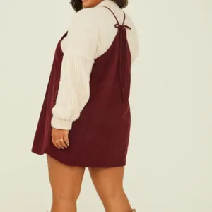 NEW Arula Burgundy Skirtall Dress Plus Size A / 1X NWT thumbnail 2