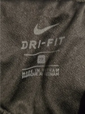 Nike Black Athletic Shorts with White Trim thumbnail 7
