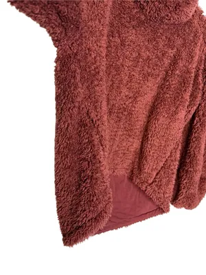 🍂 Lululemon Warmth Restore Pullover Smoky Topaz Sherpa Mock Neck XS/S 🍂 thumbnail 3