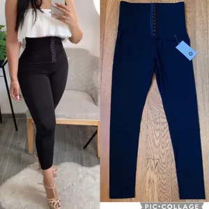 Black High waist Control Tummy Leggings Size L Size L thumbnail 10