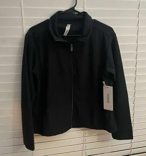 Nwt Reebok zippered sweater large thumbnail 1