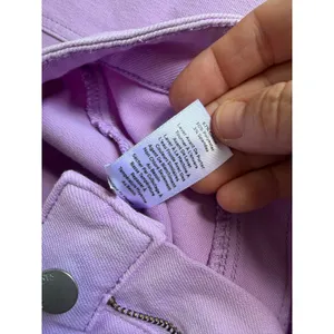 Talbots Lavender Wide Leg Crop Utility Pants High Rise Size 4 NWOT thumbnail 10