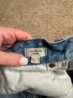 Madewell Relaxed Denim Shorts Size‎ 27 thumbnail 3