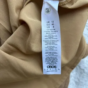 ASOS Tan Strappy Maxi Dress Size 8 thumbnail 13