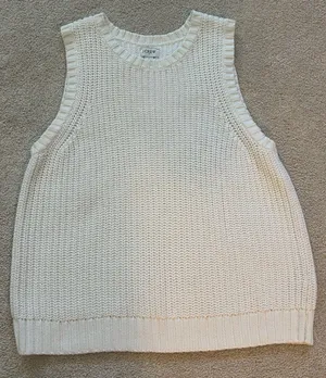 J.Crew Crochet Knit Tank Top thumbnail 1