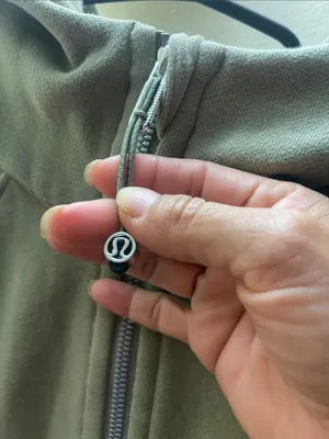 Lululemon Scuba Oversized 1/2 Zip Hoodie Rosemary Green thumbnail 7