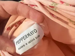 Pepper mayo pink maxi dress thumbnail 4