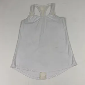 Fabletics Tank Top Womens Small White Racerback Mesh Athletic‎ Gym Workout thumbnail 1