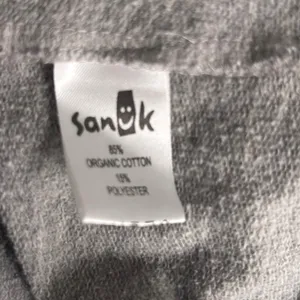 Sanuk Organic Cotton Hoodie Sweatshirt‎ Gray Small thumbnail 9