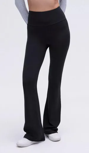 Lululemon Groove Nulu Super-High-Rise Flared Pants Black 6 thumbnail 1