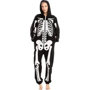 Spooktacular Creations Halloween Skeleton Costume Unisex Jumpsuit Union Suit LG thumbnail 7
