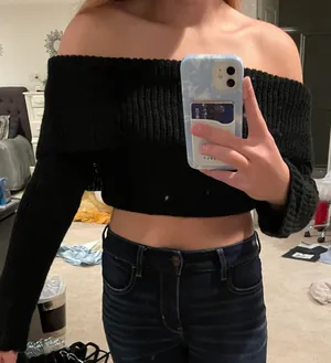 Boutique Cropped Sweater thumbnail 1