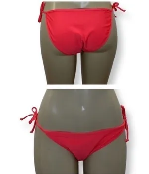 Tuti Size Large Red Brazilian Side Ties Bikini Bottom. Made in Brazil. New No Ta thumbnail 1