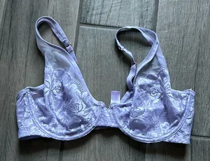 Purple lace bra Size undefined thumbnail 1