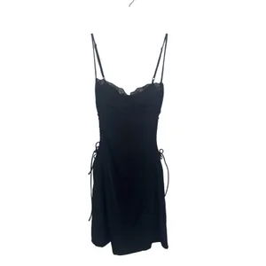 Princess Polly Hazel Cut Out Corset Black Mini Dress 4 Clubbing Y2K Going Out thumbnail 2