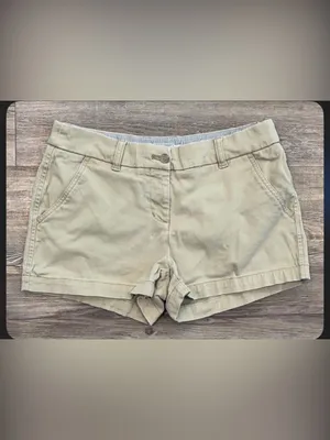 Southern Tide Women's Tan Chino Bermuda Shorts thumbnail 2
