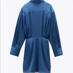 ✨Zara Blue Pleated Shirt Dress✨ thumbnail 7
