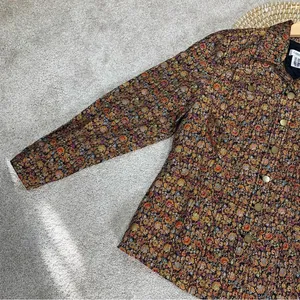 Coldwater Creek Tapestry Multicolor Brocade Jacquard Button Front Top Jacket M thumbnail 5
