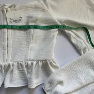 Altar'd State Women's White Off-Shoulder Top Size Small NWT thumbnail 6