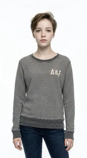 Abercrombie & Fitch Women’s Long Sleeve Crew Neck Medium thumbnail 1