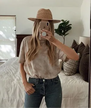 Lack Of Color Sun Hat Fedora Straw thumbnail 1