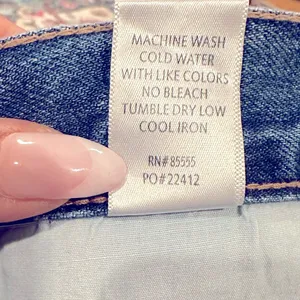 Pistola Revolve High Waisted Rise Distressed Denim Blue Jeans 29 thumbnail 6