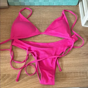 Vibrant Pink Bikini Set thumbnail 1