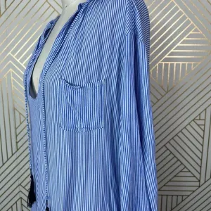 Faithfull the Brand Alice Blue Stripe‎ Tasseled Top Size US 6 thumbnail 8