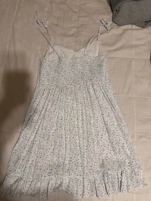 Hollister Dress Floral White thumbnail 2