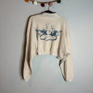 Boys Lie cream Locked In Henley sweatshirt thumbnail 6