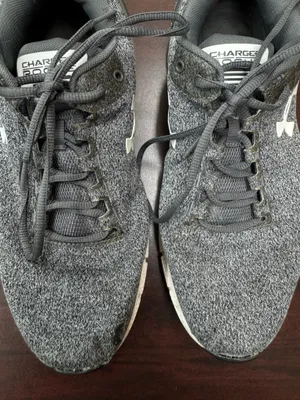Under Armour Mens Grey Charged Rogue Tennis Shoes Size 11 thumbnail 2