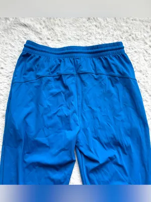 G Gradual Womens Jogger Pants M Blue Zipper Pocket Tapered Running Lounge Travel thumbnail 12