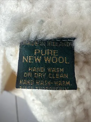 Gaeltarra Ireland Wool Cowl Neck Sweater Size Small thumbnail 6