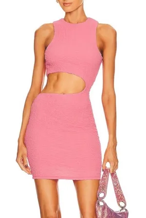 Lovers & Friends Revolve Lavallette Mini Dress in Bubblegum Pink thumbnail 1
