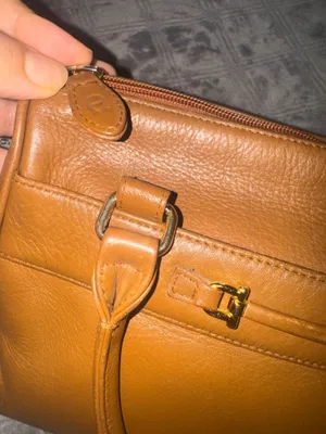 Etienne Aigner Brown Leather Satchel Handbag thumbnail 9
