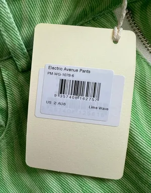 Peppermayo Electric Lime Pants thumbnail 4