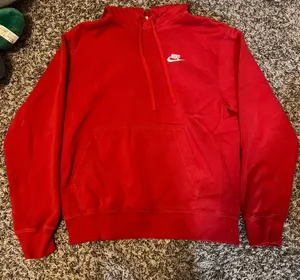 Nike Red  Hoodie thumbnail 1