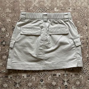 Abercrombie Beige Cargo Skirt thumbnail 5