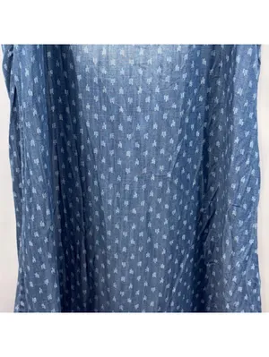 Cloth & Stone Chambray Tencel Swing Tank Dress Size Large thumbnail 3