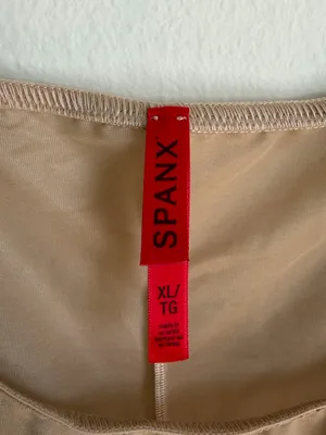 Spanx Open-Bust Mid-Thigh Bodysuit thumbnail 5