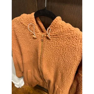 Aerie oversized fleece jacket woman’s size medium‎ thumbnail 2