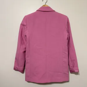Abercrombie & Fitch Bubblegum Pink Suit Blazer Size XS thumbnail 5