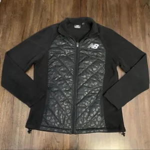 New Balance NWOTs Quilted Cloud Fleece Jacket thumbnail 2