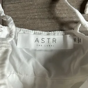 ASTR mini white dress thumbnail 4