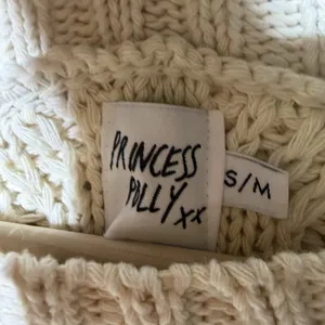 Princess Polly Women's S/M Cream Cable Knit Chunky Oversized Pullover Sweater thumbnail 3