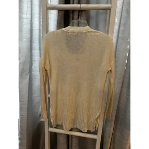 Altard State Cream Criss-Cross V-Neck Sweater Size S EUC thumbnail 2