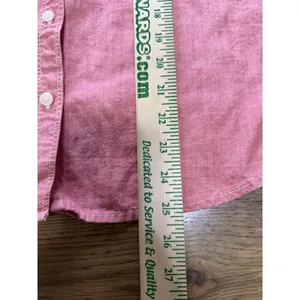 Old Navy Women Size Small Long Sleeve Button Down Shirt Cotton Preppy‎ Classic thumbnail 5